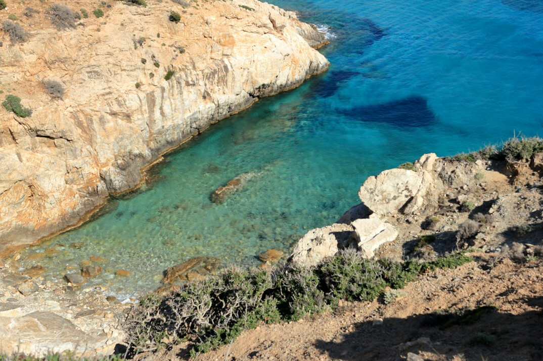 hidden mediterranean cove