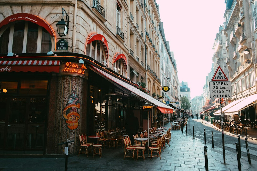 paris cafe terrace