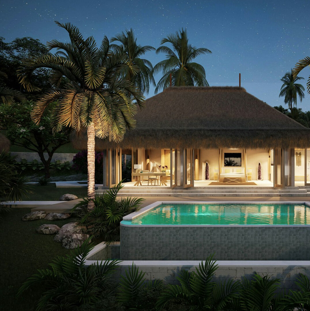 private island villa